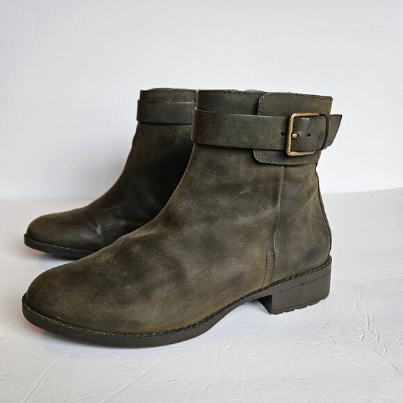 Cole Haan Hastings Waterproof Leather Ankle Booties Women's 9 - Picture 4 of 11